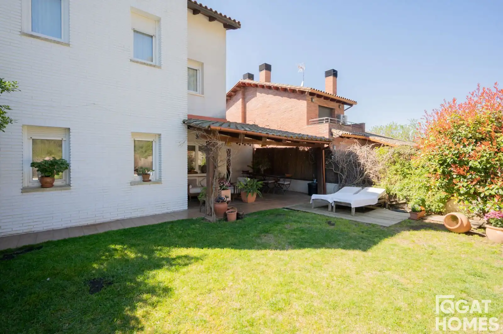 Jardí de Casa o xalet en venda en Rubí amb Calefacció, Terrassa i Traster