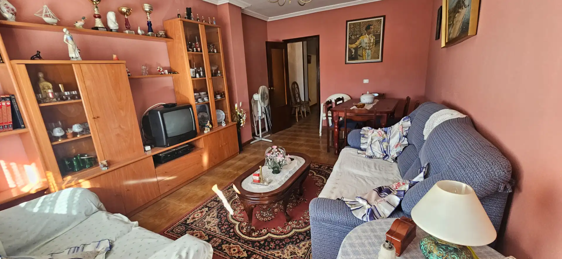 Sala d'estar de Pis en venda en Coria amb Moblat