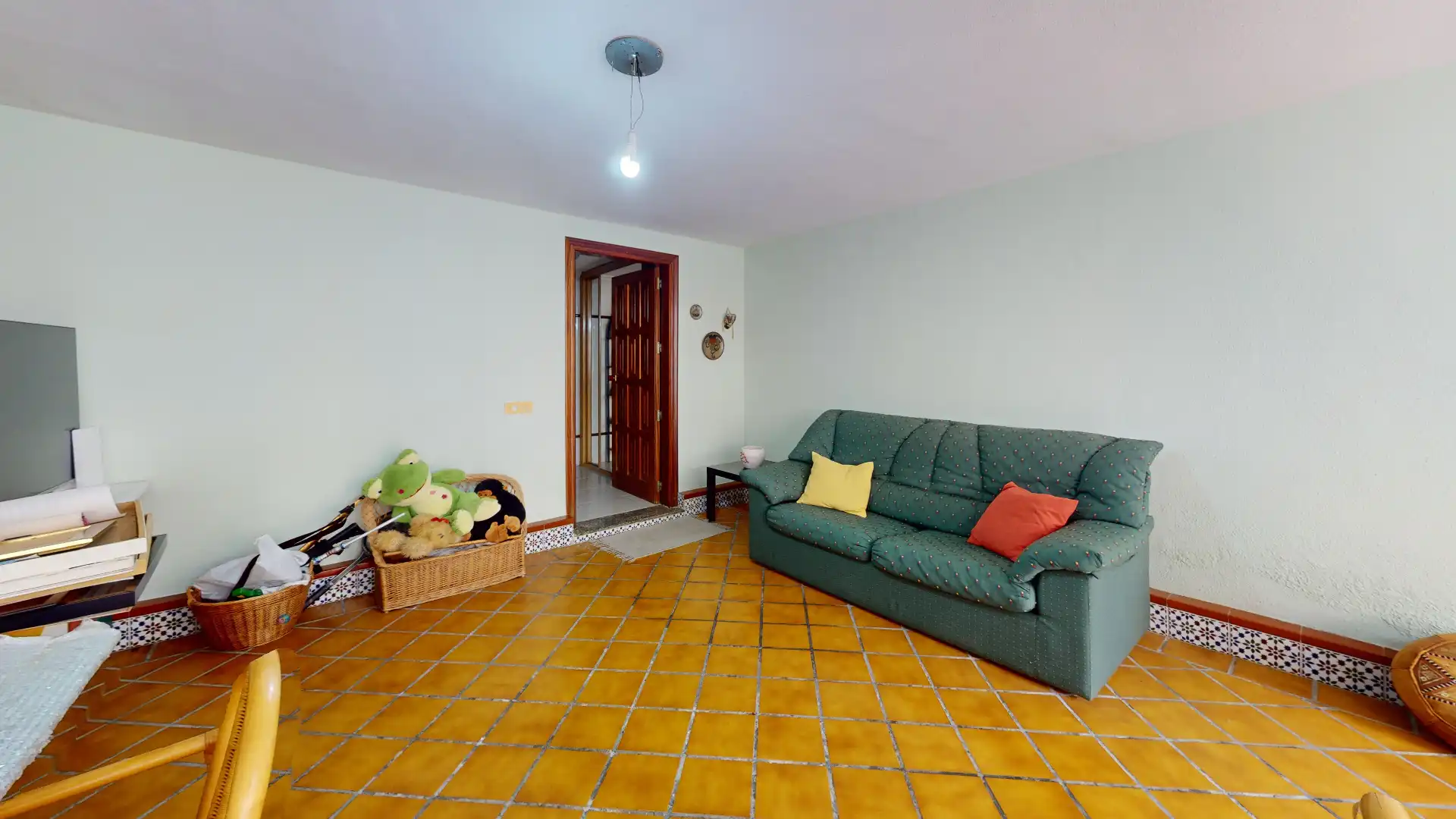 Sala de estar de Casa o chalet en venta en Alicante / Alacant con Aire acondicionado, Jardín privado y Terraza