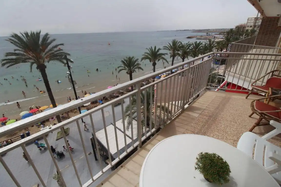 Balcony of Apartments for sale in Torrevieja  with Air Conditioner, Terrace and Furnished