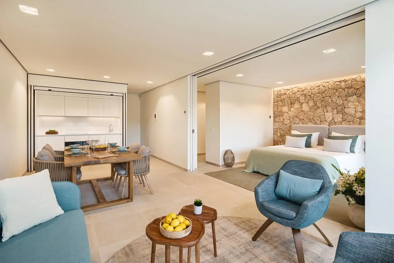 Sala de estar de Apartamento en venta en Eivissa con Aire acondicionado, Calefacción y Terraza