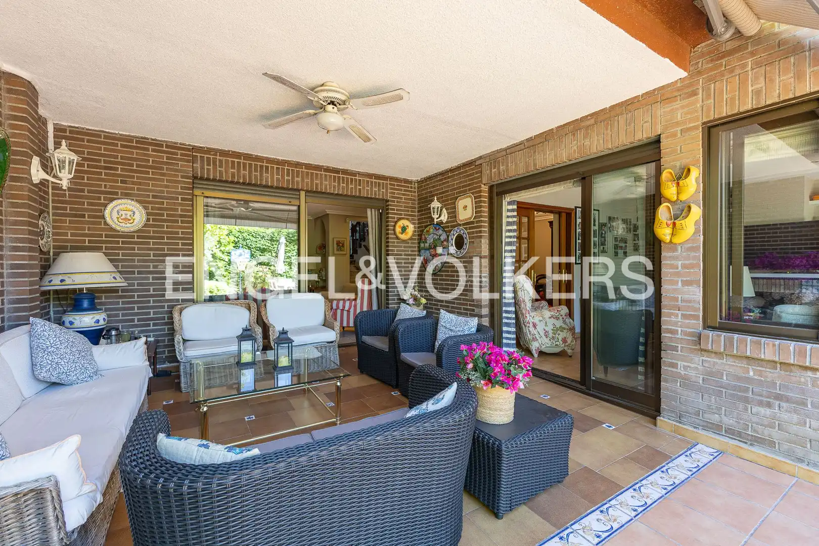 Terraza de Casa o chalet en venta en Pozuelo de Alarcón con Aire acondicionado, Calefacción y Jardín privado