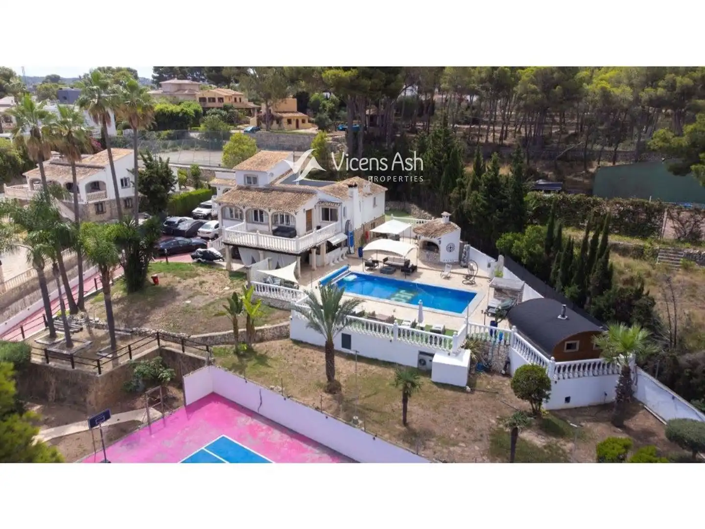 Exterior view of Houses for sale in Jávea / Xàbia  with Air Conditioner, Terrace and Storage room