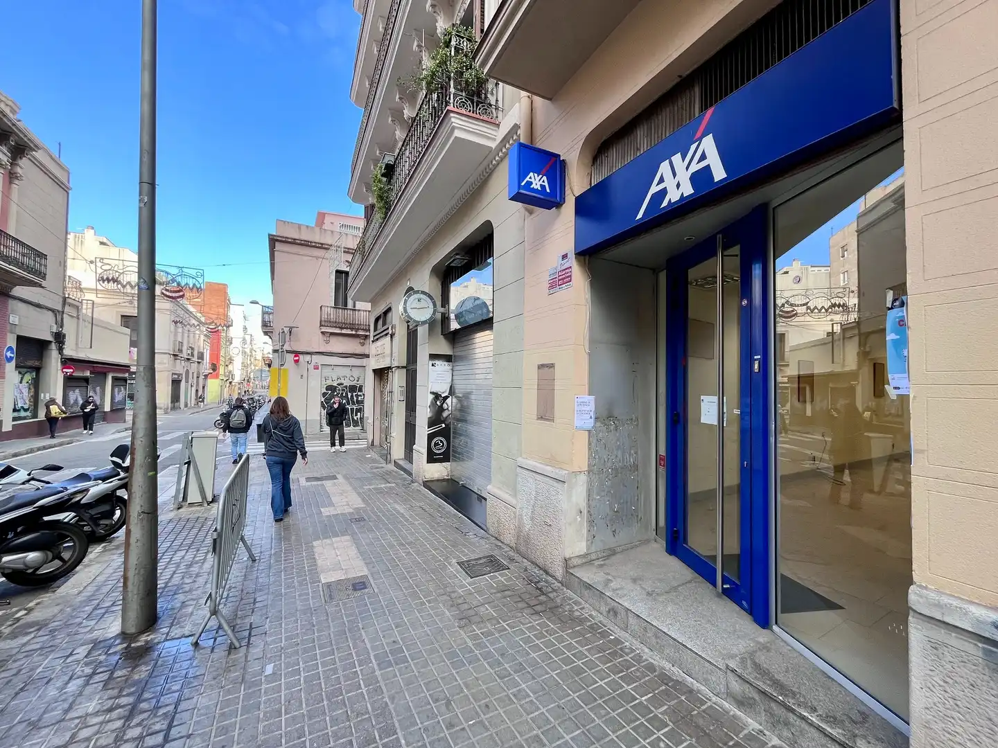 Außenansicht von Büro zur Miete in Barcelona mit Klimaanlage