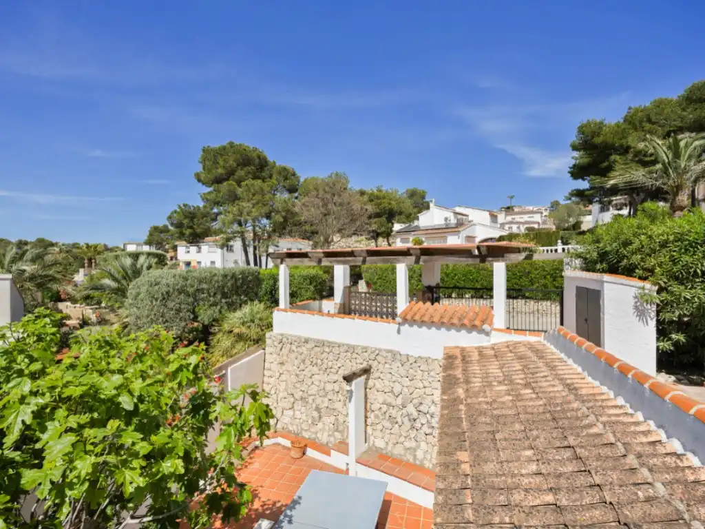 Garden of Houses for sale in Jávea / Xàbia  with Air Conditioner, Heating and Terrace