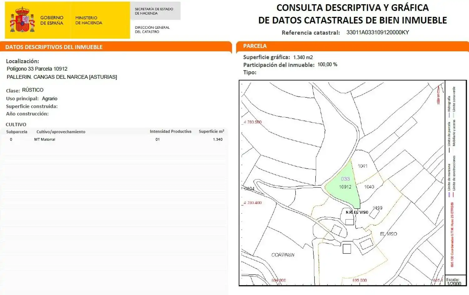 Residencial en venda en Cangas del Narcea