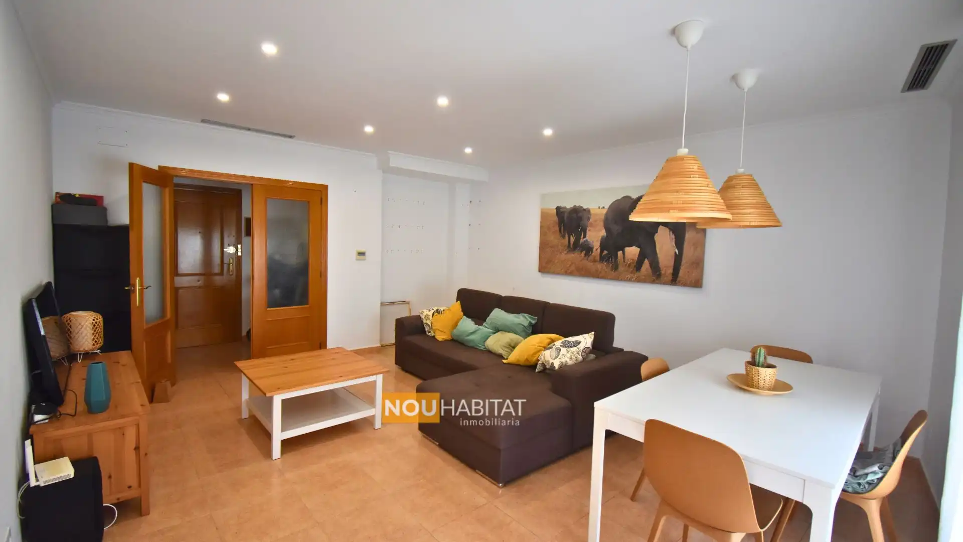 Sala de estar de Piso en venta en Real con Aire acondicionado, Calefacción y Terraza