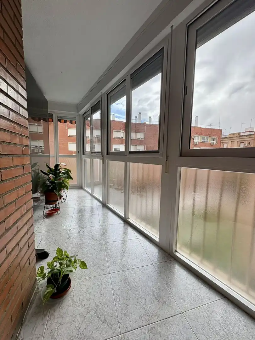 Balcony of Flat for sale in Sevilla  with Air Conditioner, Heating and Terrace