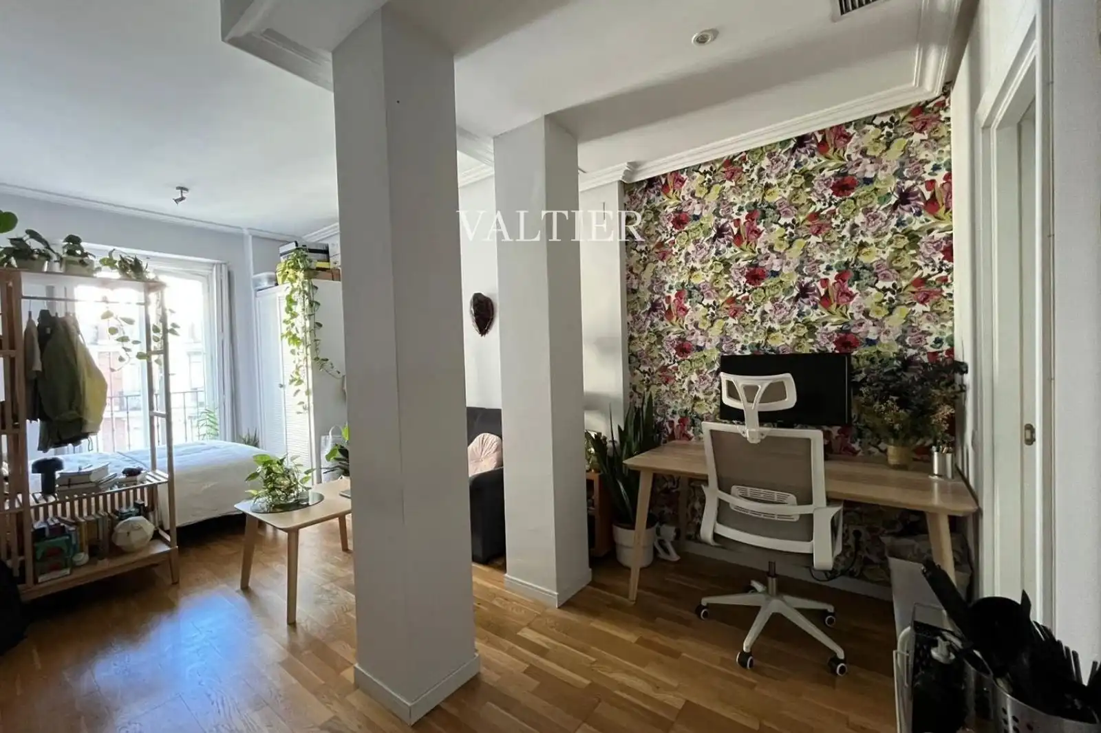 Bedroom of Attic for rent in Madrid  with Air Conditioner, Terrace and Furnished