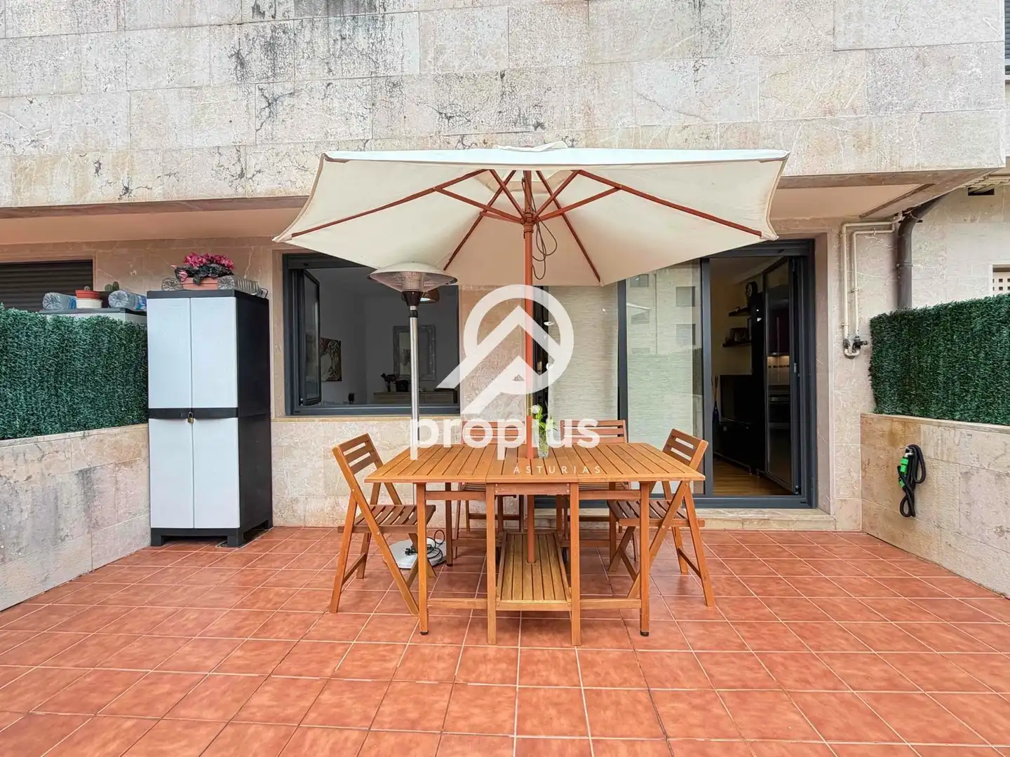 Terrace of Flat for sale in Llanes  with Heating, Terrace and Storage room