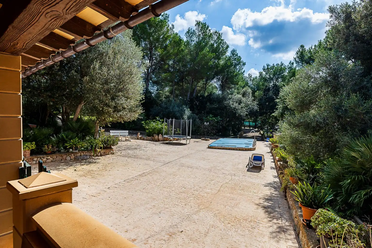 Garden of Houses for sale in Capdepera  with Air Conditioner, Parquet flooring and Terrace
