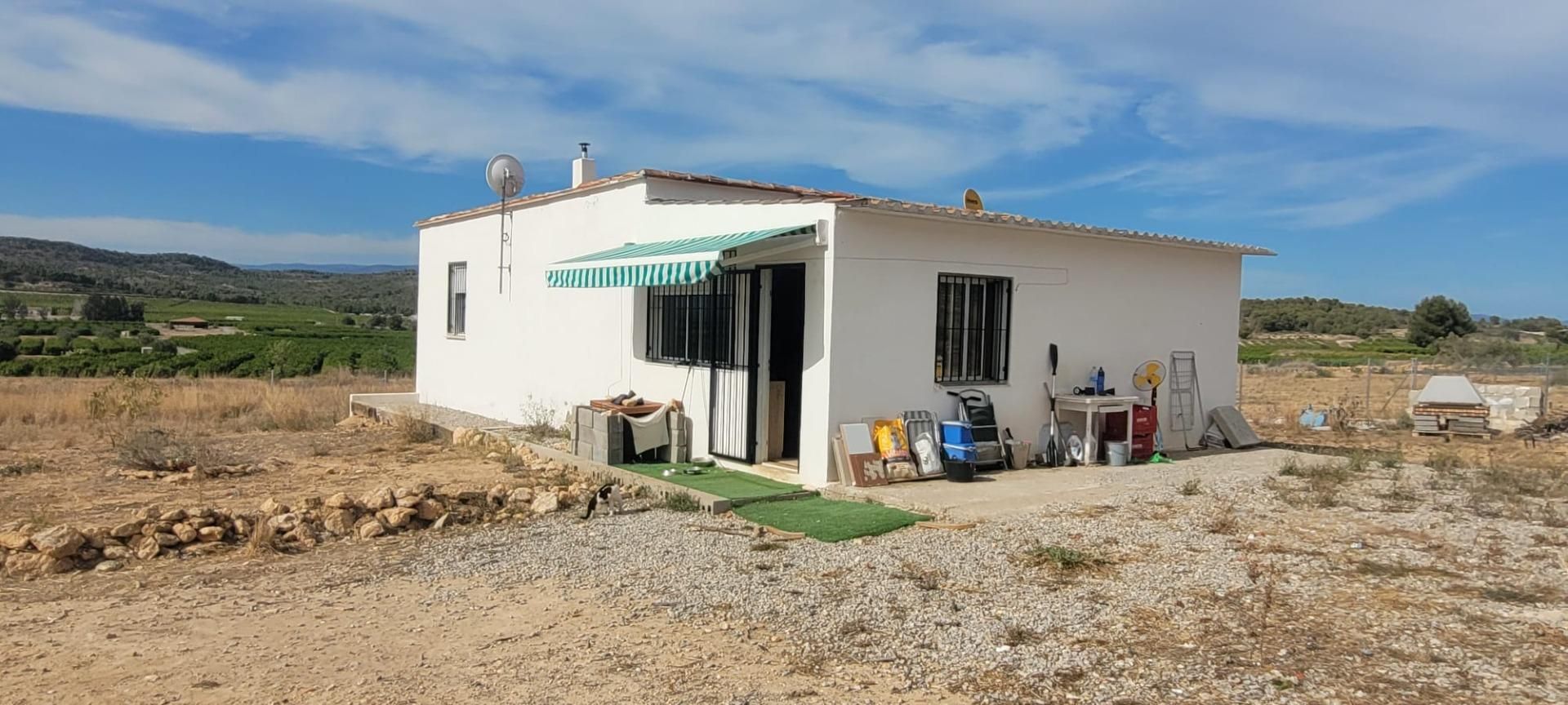 Exterior view of House or chalet for sale in Bugarra  with Heating, Private garden and Terrace