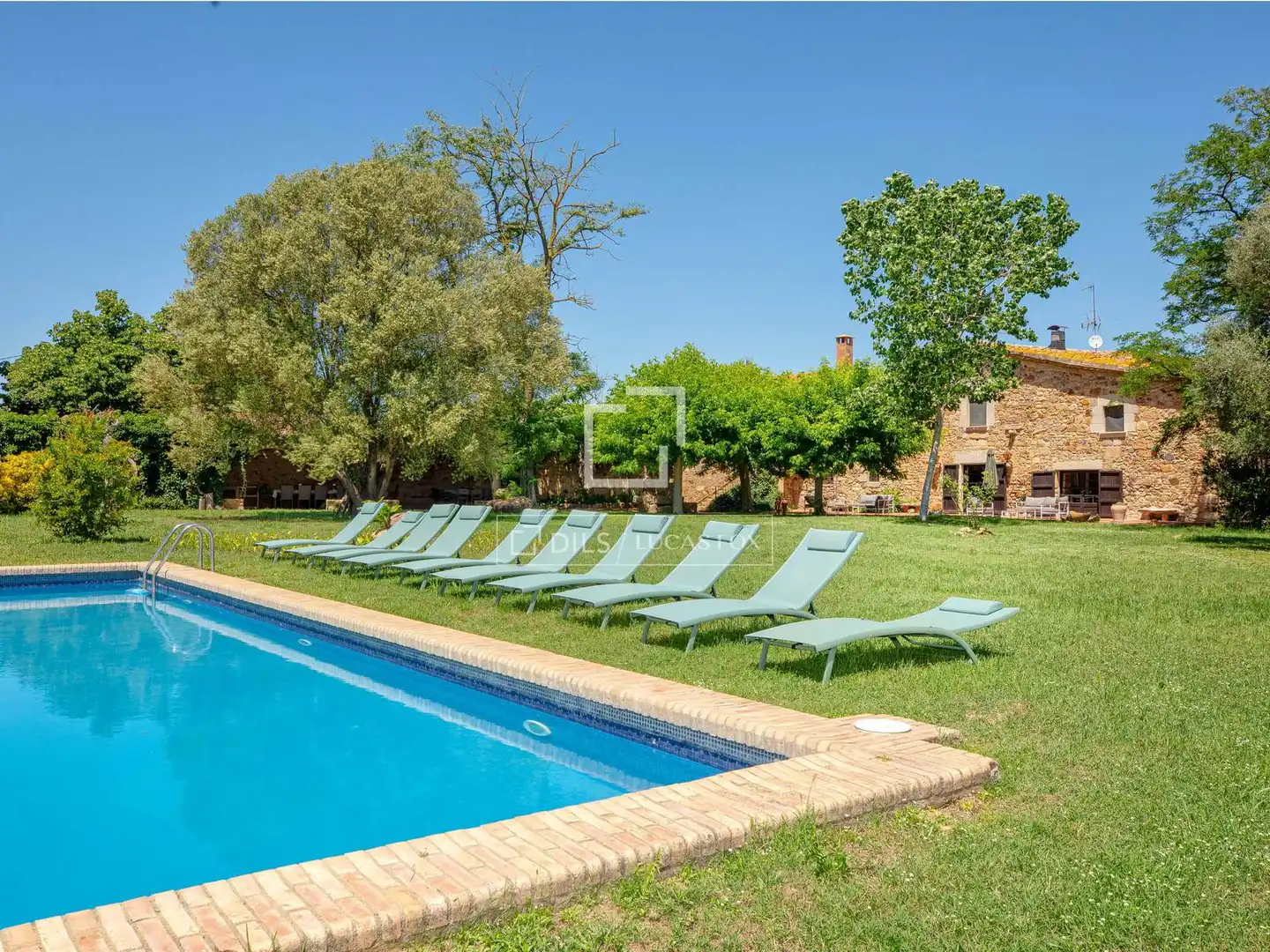 Casa rústica amb piscina en venda a Llagostera, imagen 50