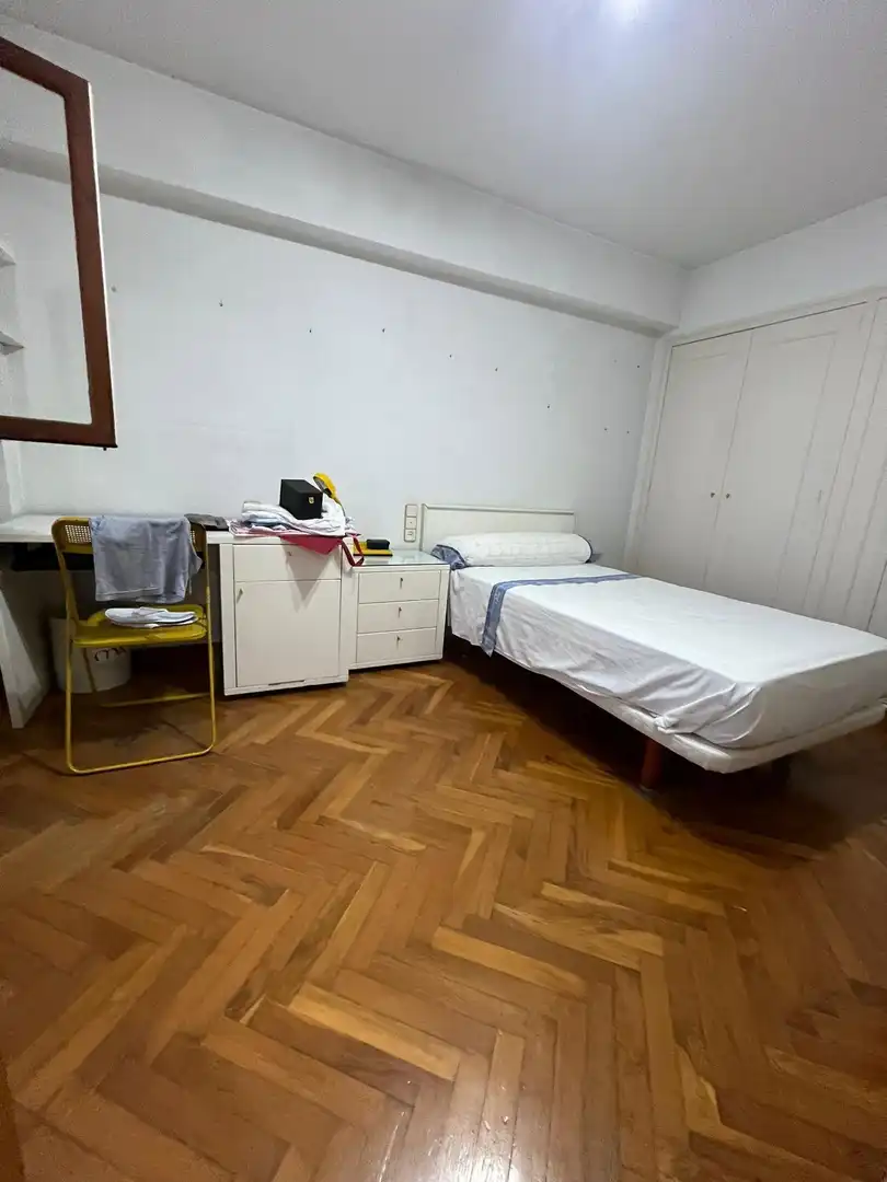Schlafzimmer von Wohnung zur Miete in Castellón de la Plana / Castelló de la Plana mit Klimaanlage, Parkett und Möbliert
