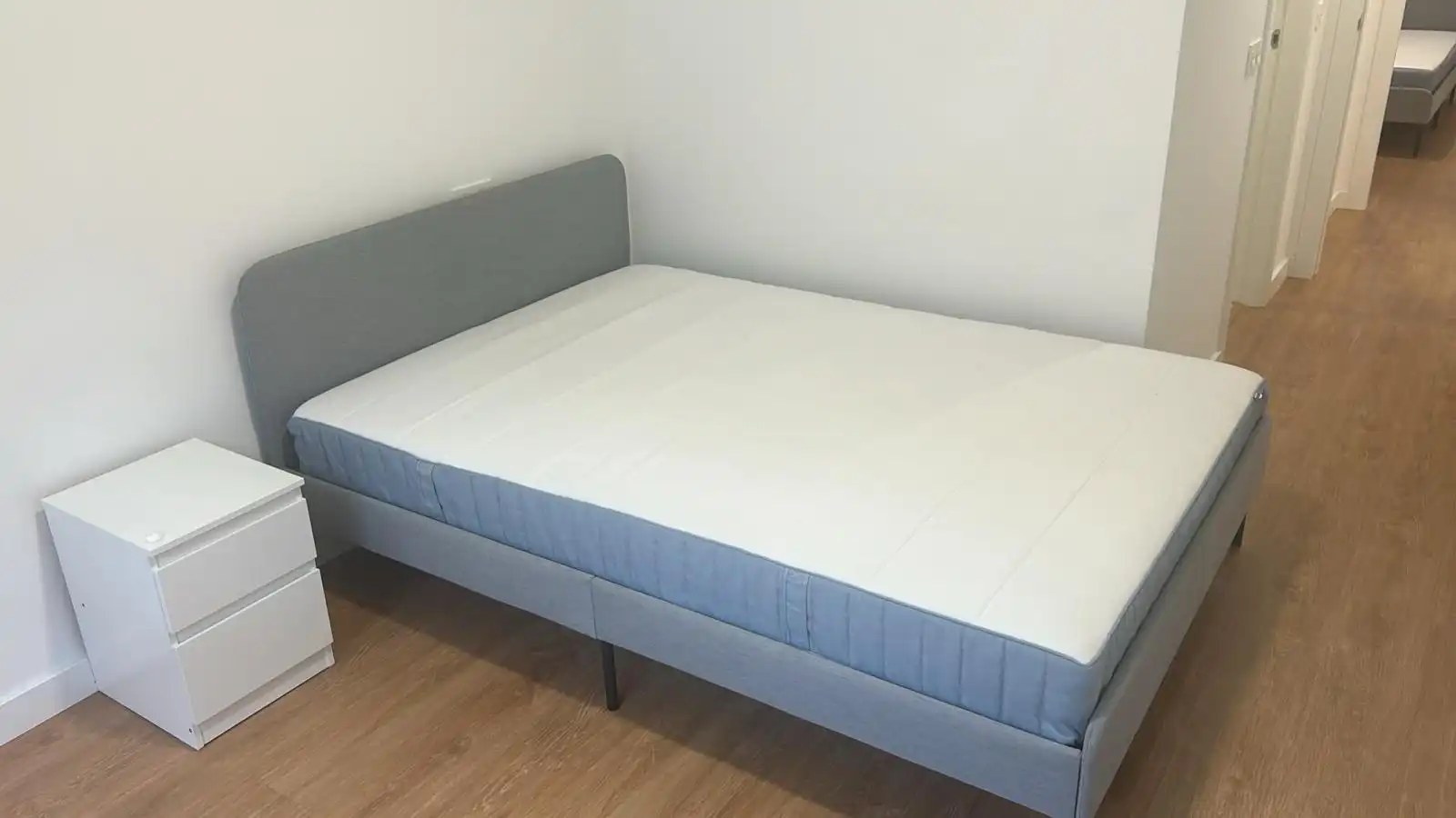 Dormitori de Apartament de lloguer en Murcia amb Aire condicionat, Calefacció i Moblat