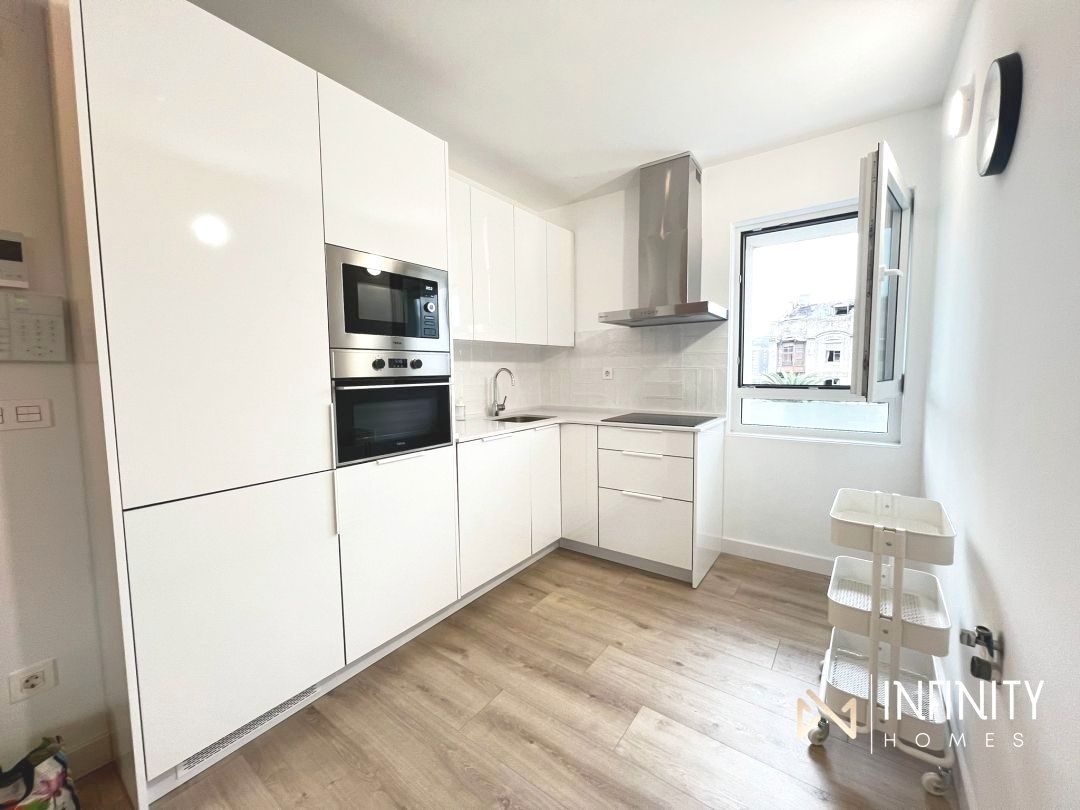 Kitchen of Flat to rent in Bilbao   with Heating and Balcony