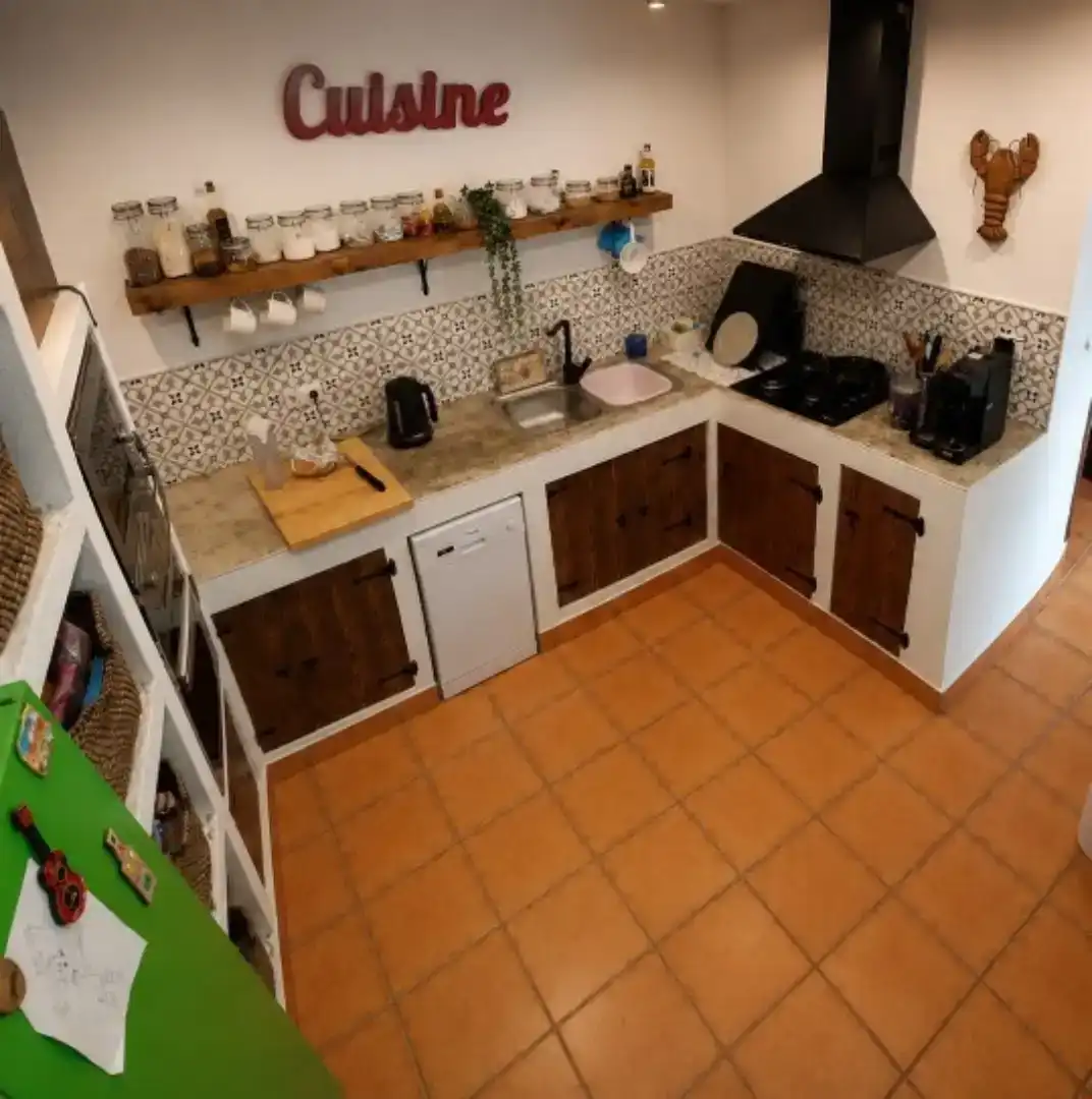 Cuina de Casa adosada en venda en Parcent amb Moblat