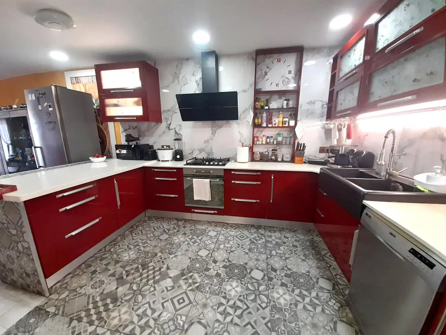Cocina de Ático en venta en El Prat de Llobregat con Calefacción y Horno