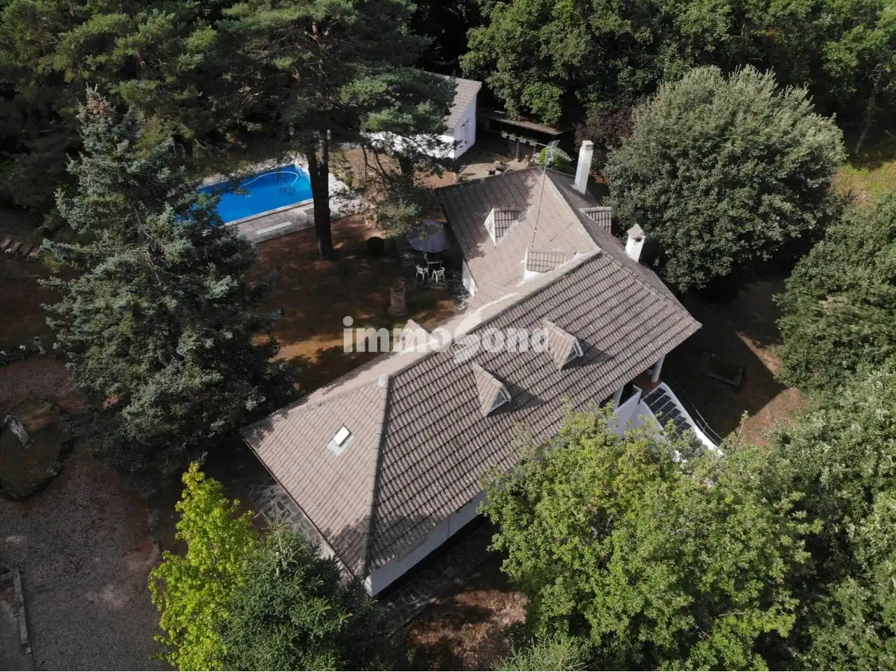 Vista exterior de Casa o chalet en venta en Muntanyola con Aire acondicionado, Calefacción y Jardín privado