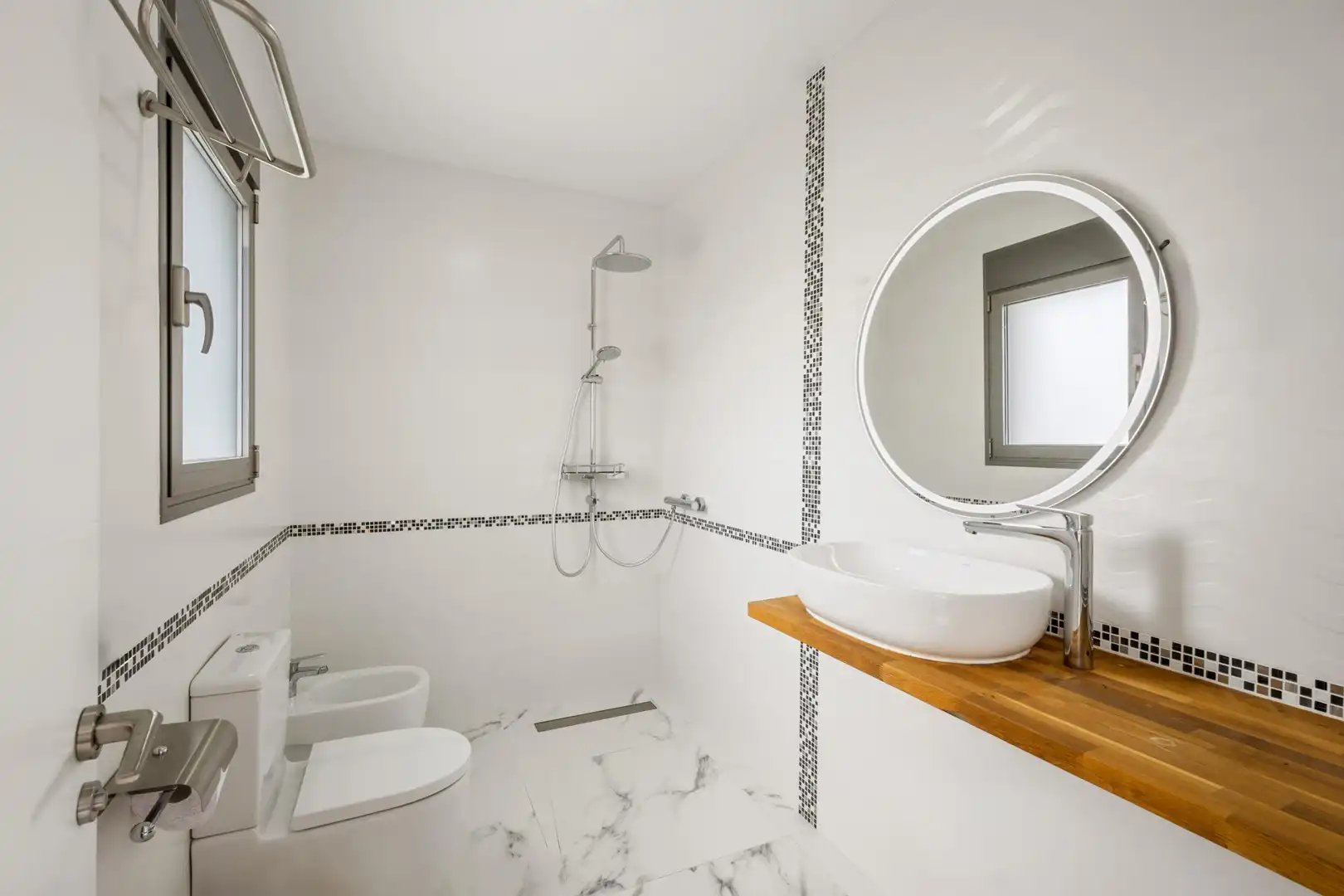 Baño de Casa o chalet en venta en La Nucia con Aire acondicionado, Jardín privado y Terraza