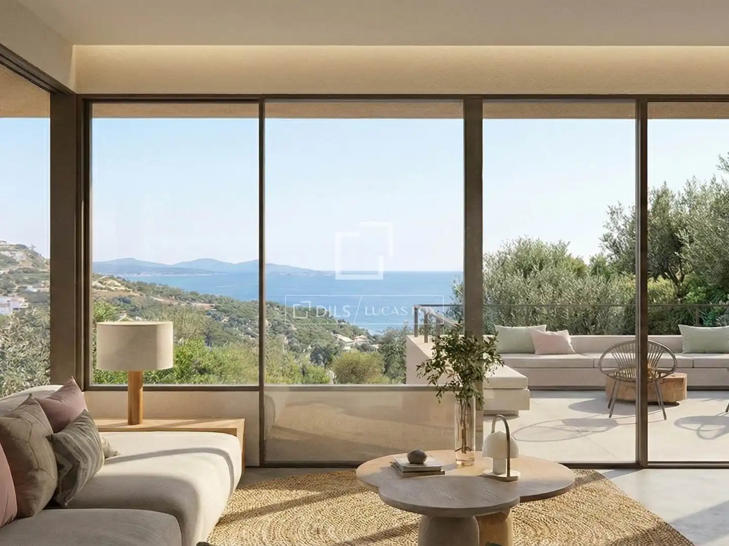Living room of Houses for sale in Begur  with Air Conditioner, Heating and Private garden