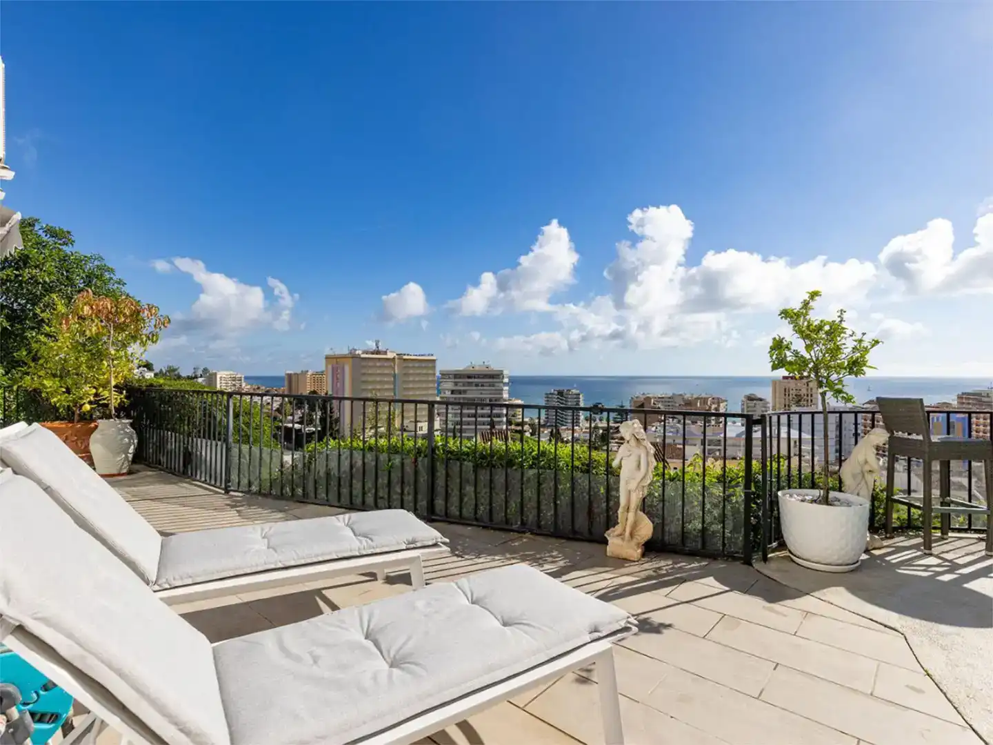 Terraza de Casa o chalet en venta en Fuengirola con Aire acondicionado y Piscina