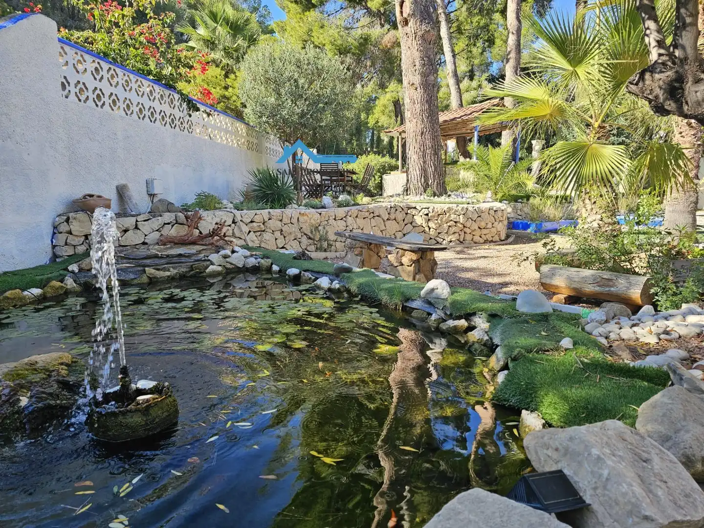Jardín de Casa o chalet en venta en Altea con Aire acondicionado, Calefacción y Jardín privado
