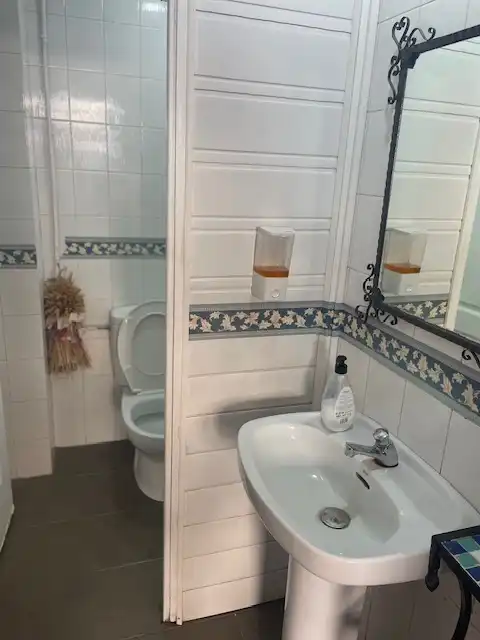 Baño de Local en traspaso en Sant Pere de Ribes con Aire acondicionado, Calefacción y Terraza