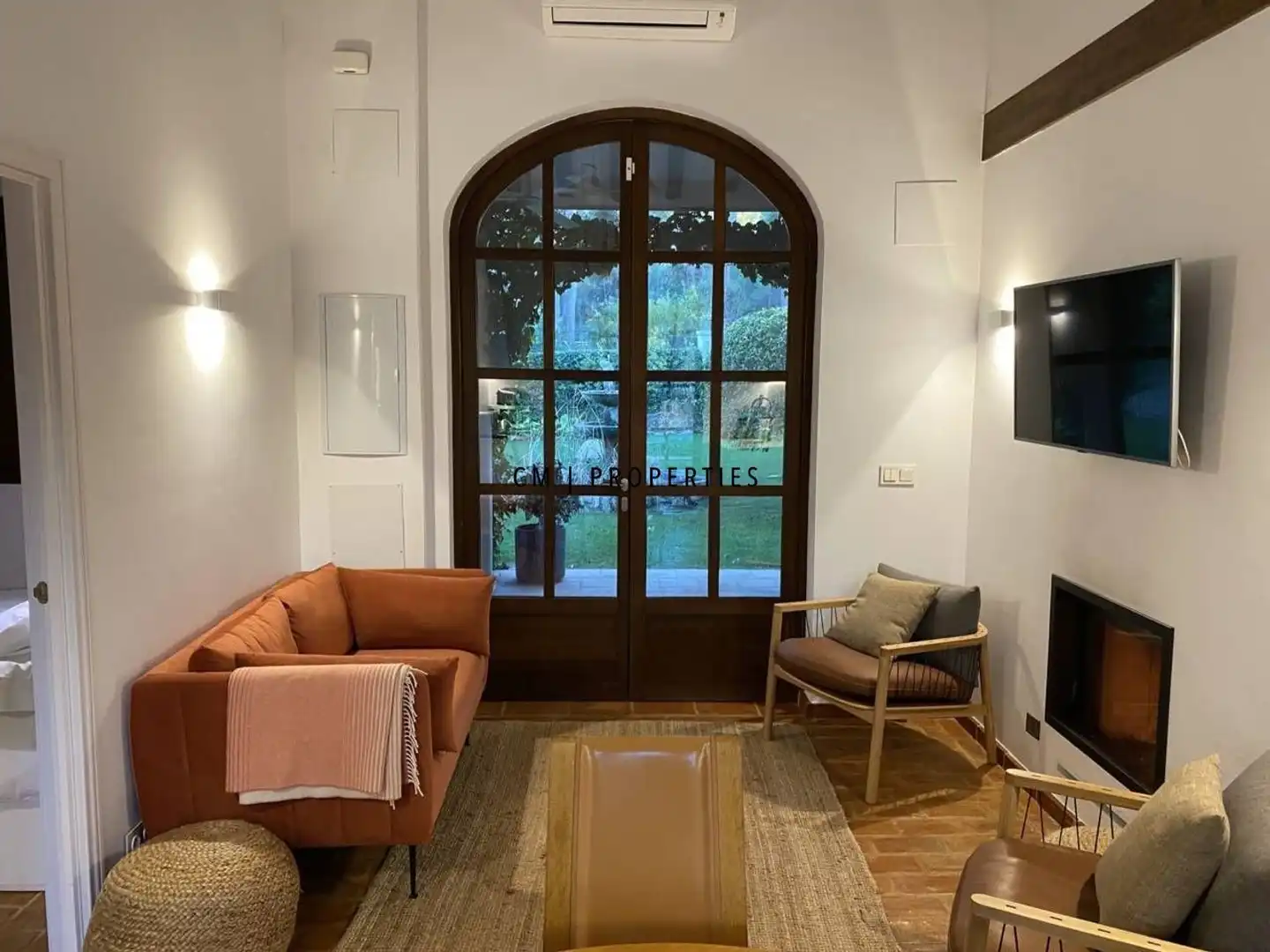 Living room of Houses for rent in Vilamarxant  with Air Conditioner, Heating and Terrace