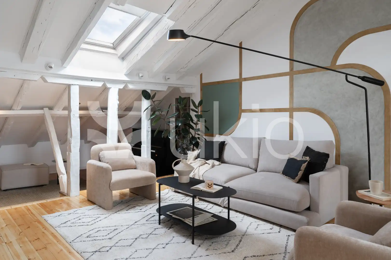 Living room of Apartments for rent in Madrid  with Air Conditioner, Heating and Terrace