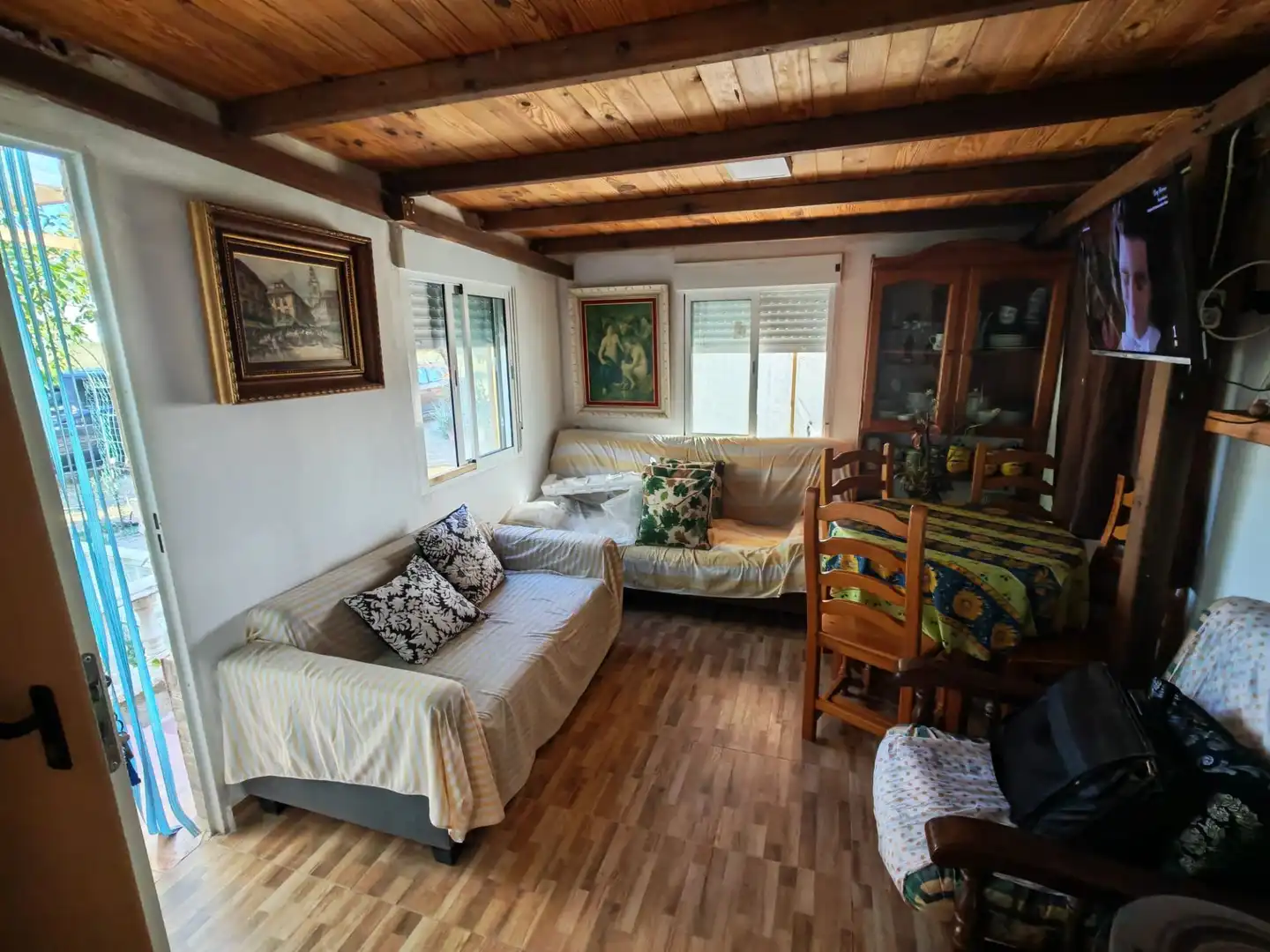 Living room of Country homes for sale in Nuez de Ebro  with Private garden and Terrace