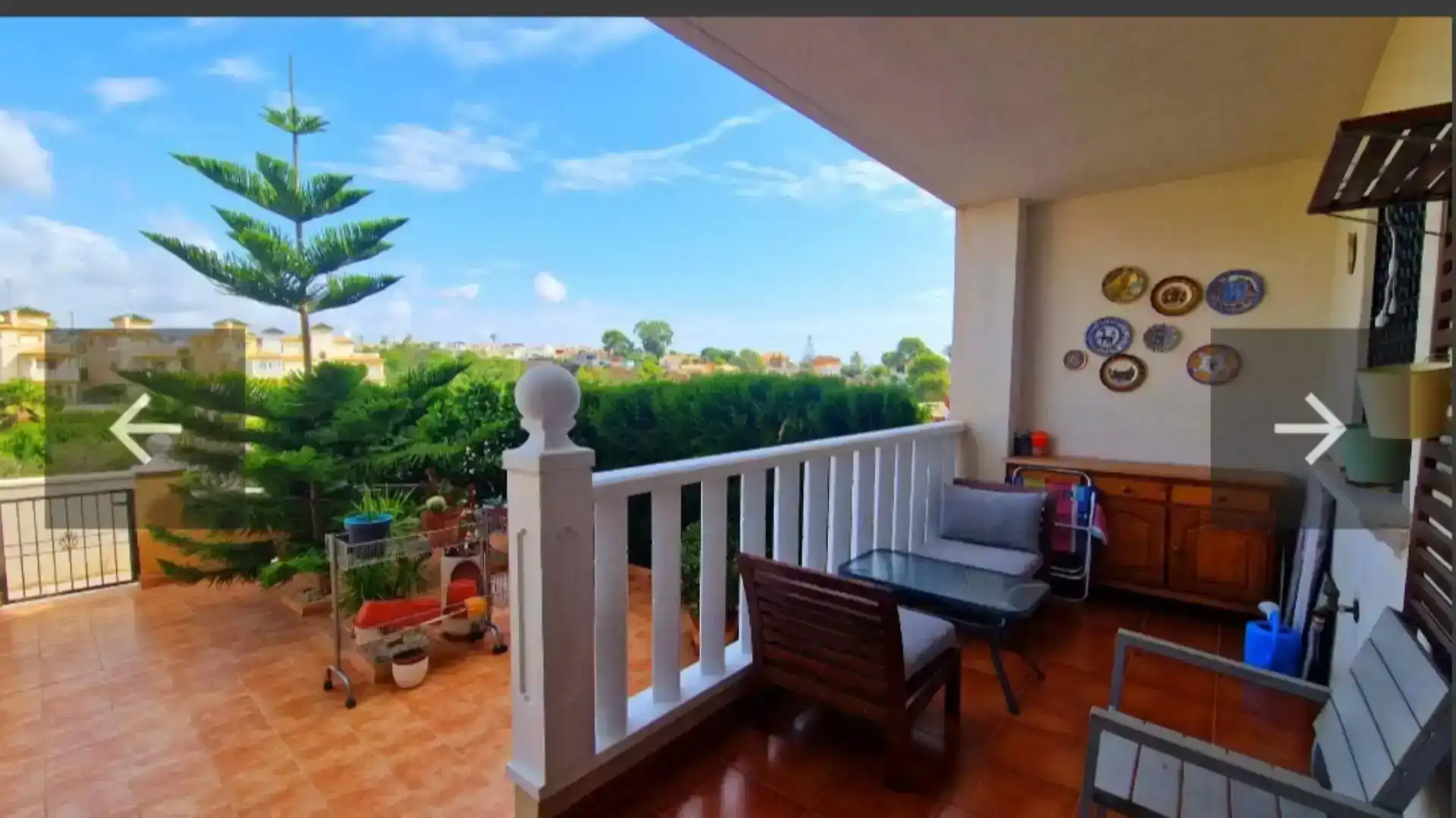 Terrassa de Apartament en venda en Orihuela amb Aire condicionat, Piscina i Balcó