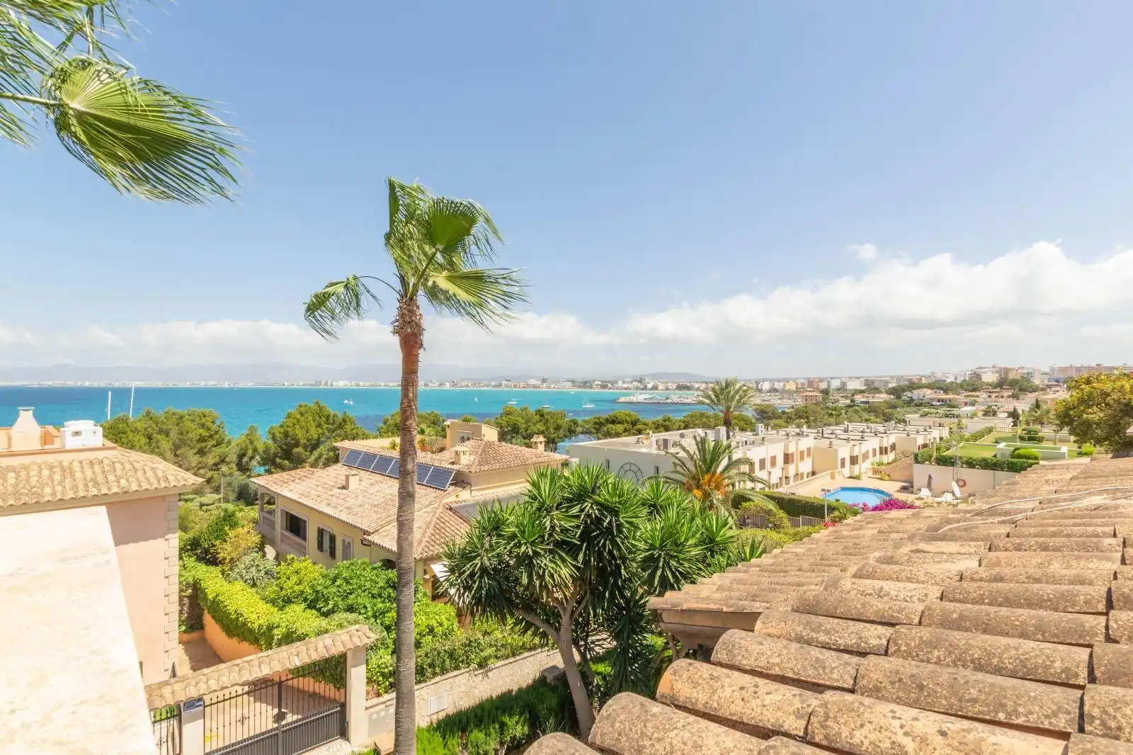 Exterior view of Attic for sale in Llucmajor  with Air Conditioner, Heating and Private garden