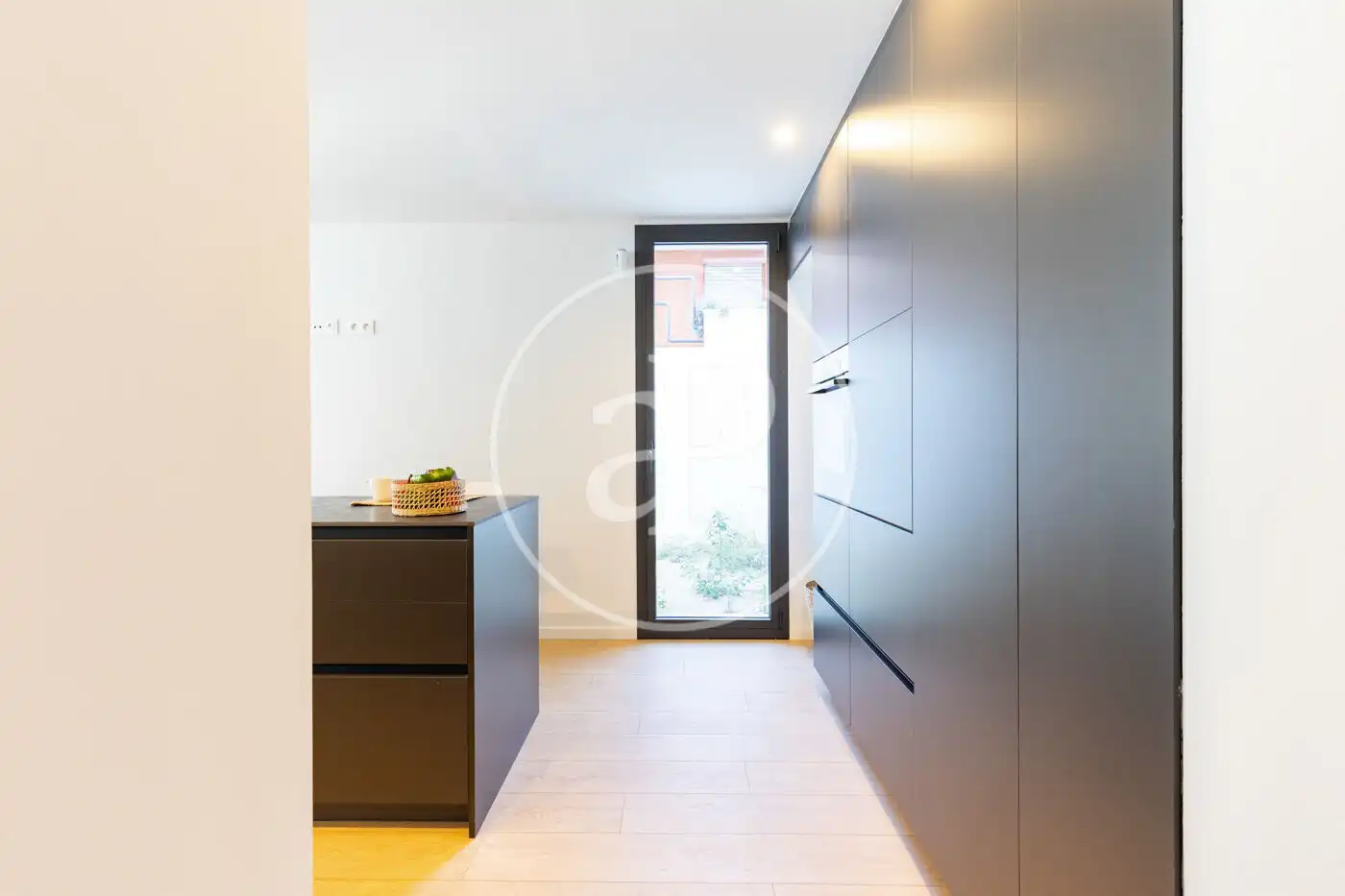 Cocina de Piso en venta en Sant Cugat del Vallès con Aire acondicionado, Calefacción y Jardín privado