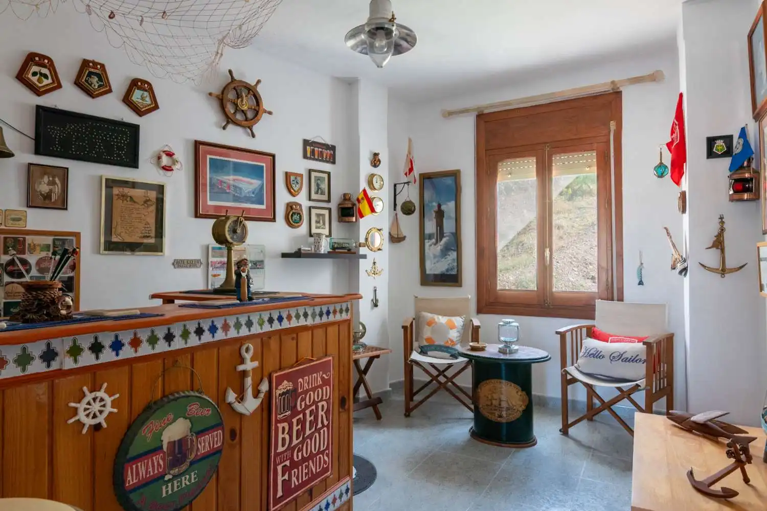 Sala de estar de Casa adosada en venta en Molvízar con Aire acondicionado, Terraza y Trastero