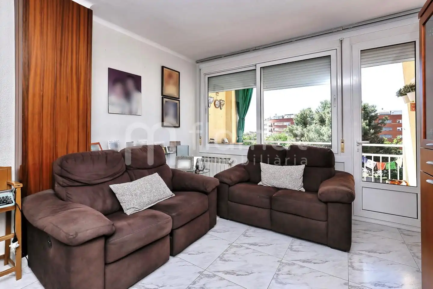 Sala de estar de Piso en venta en Terrassa