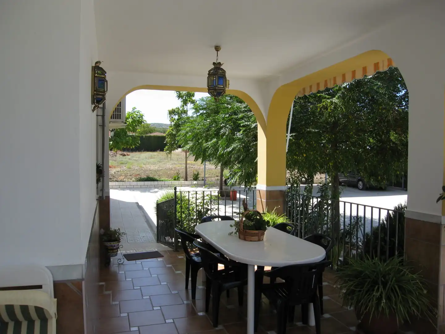Terrace of Country homes for sale in Lucena  with Air Conditioner, Private garden and Swimming Pool