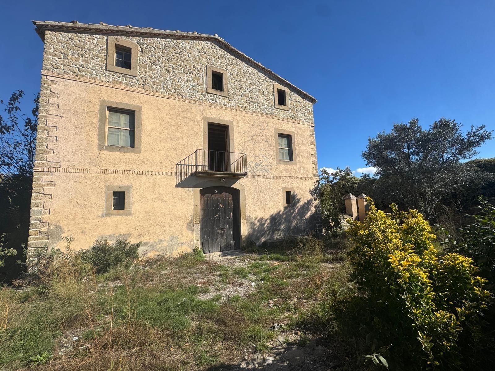Vista exterior de Finca rústica en venda en El Pont de Vilomara i Rocafort amb Jardí privat, Terrassa i Traster