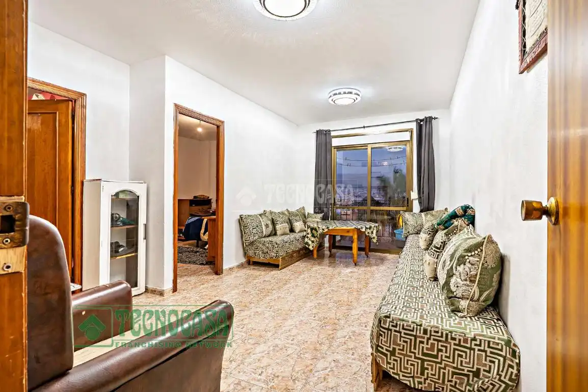 Wohnzimmer von Wohnung zum Verkauf in La Mojonera mit Klimaanlage, Heizung und Terrasse