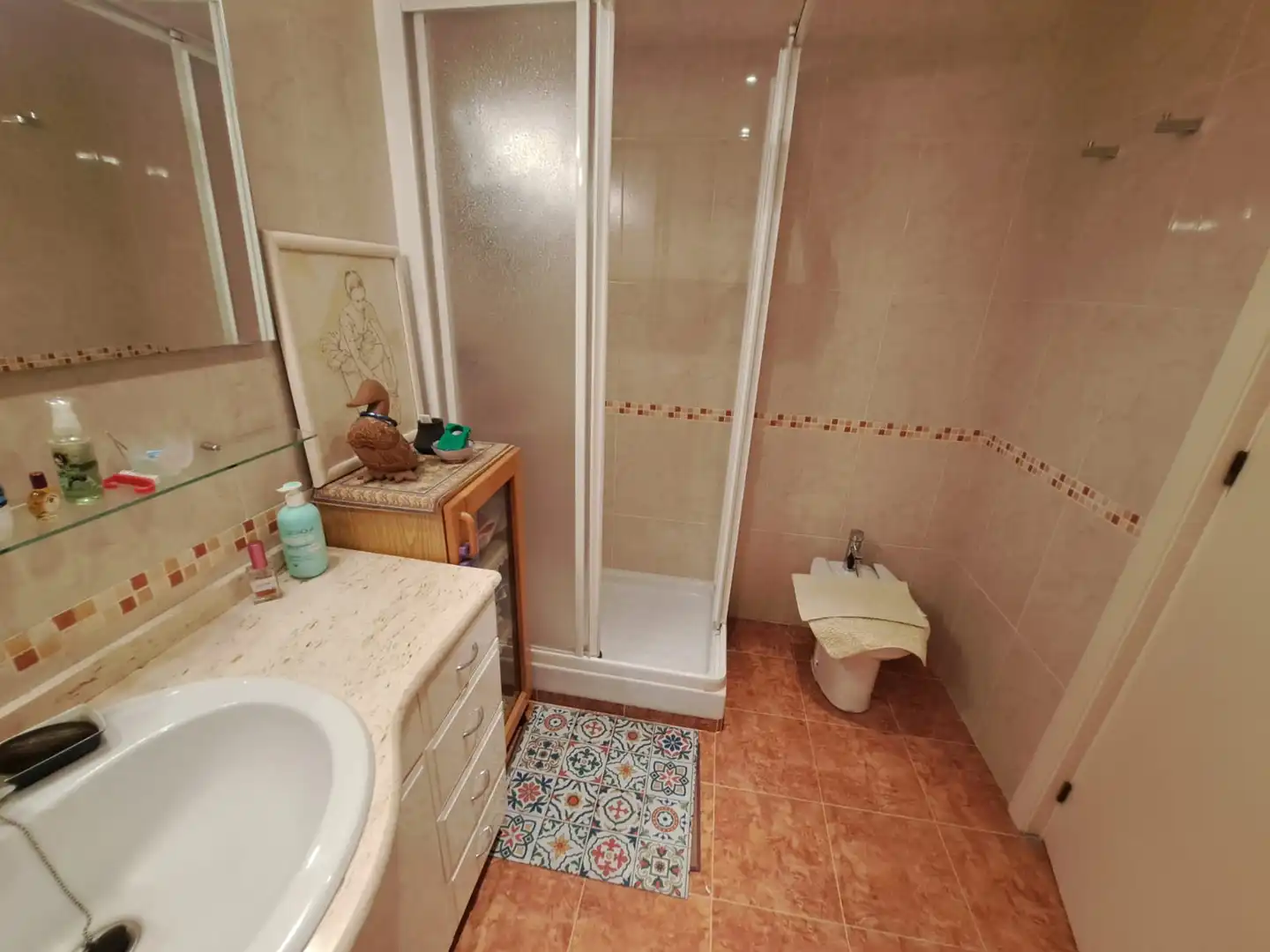 Badezimmer von Wohnung zum Verkauf in Murcia mit Klimaanlage, Heizung und Abstellraum
