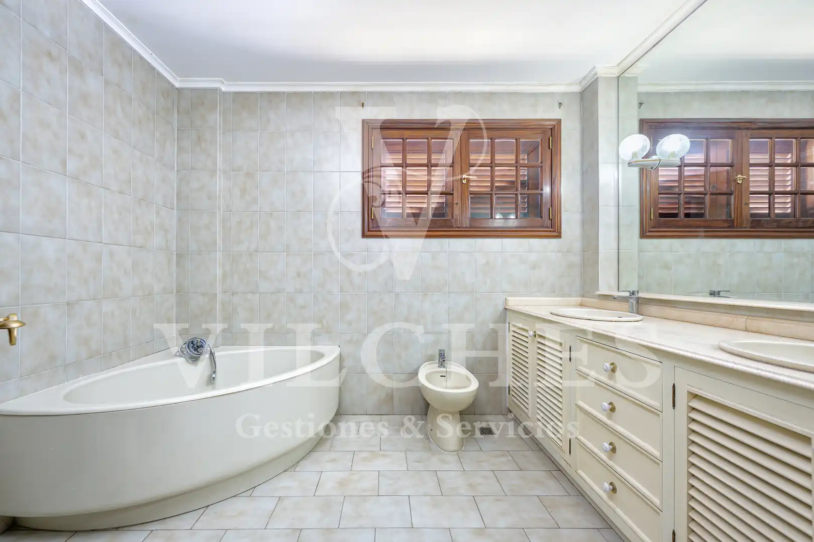 Baño de Dúplex en venta en Las Palmas de Gran Canaria con Jardín privado, Parquet y Terraza