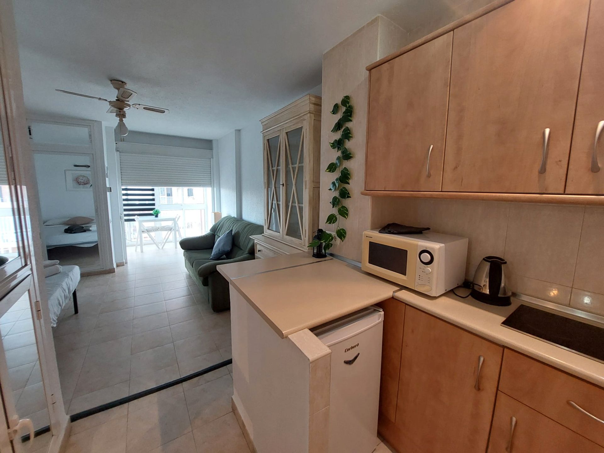 Kitchen of Study for sale in Benalmádena  with Air Conditioner, Terrace and Furnished
