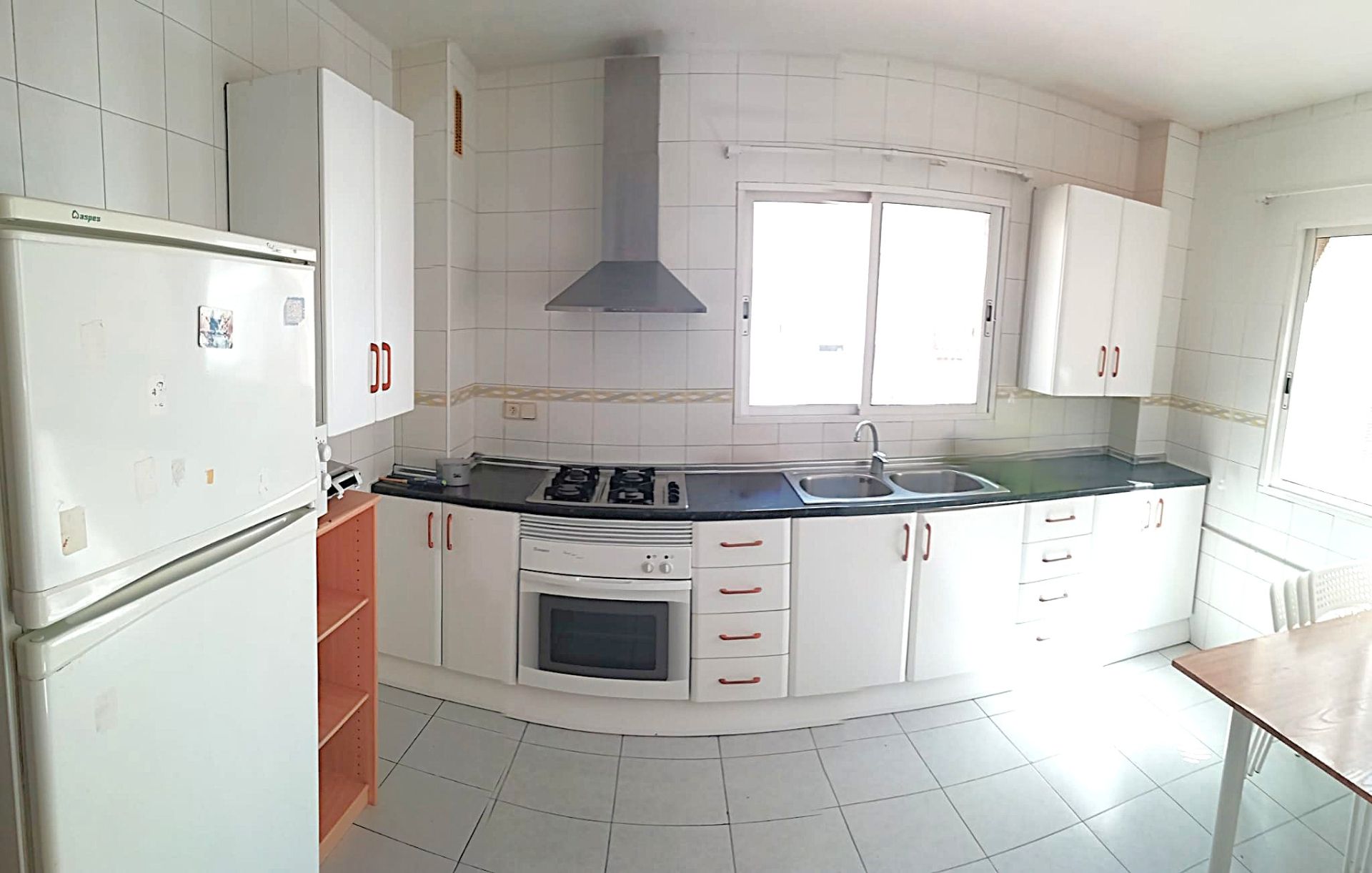 Kitchen of Flat to rent in  Murcia Capital  with Furnished, Oven and Washing machine
