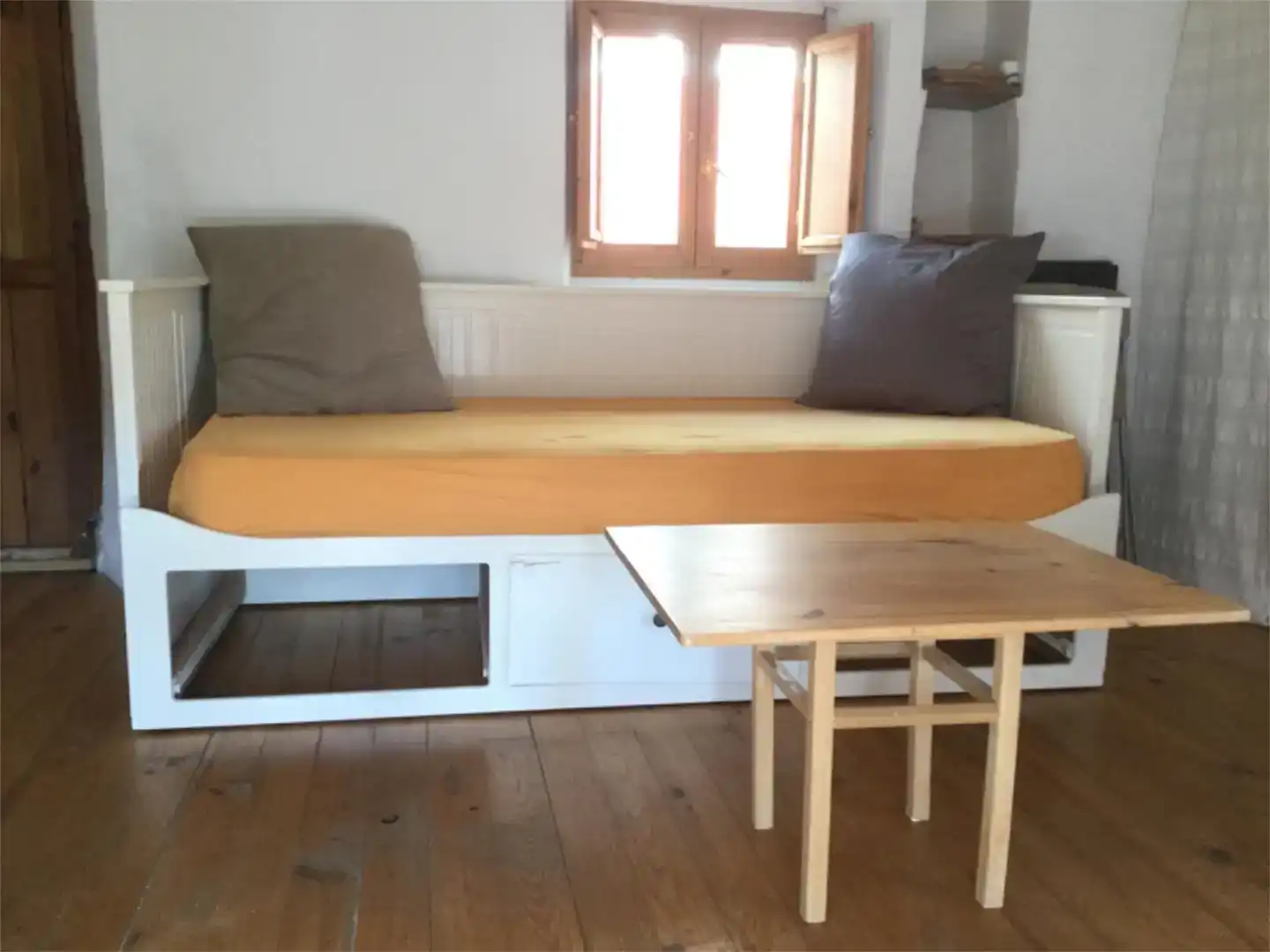 Wohnzimmer von Wohnungen zur Miete in Moratalla mit Privatgarten, Parkett und Möbliert