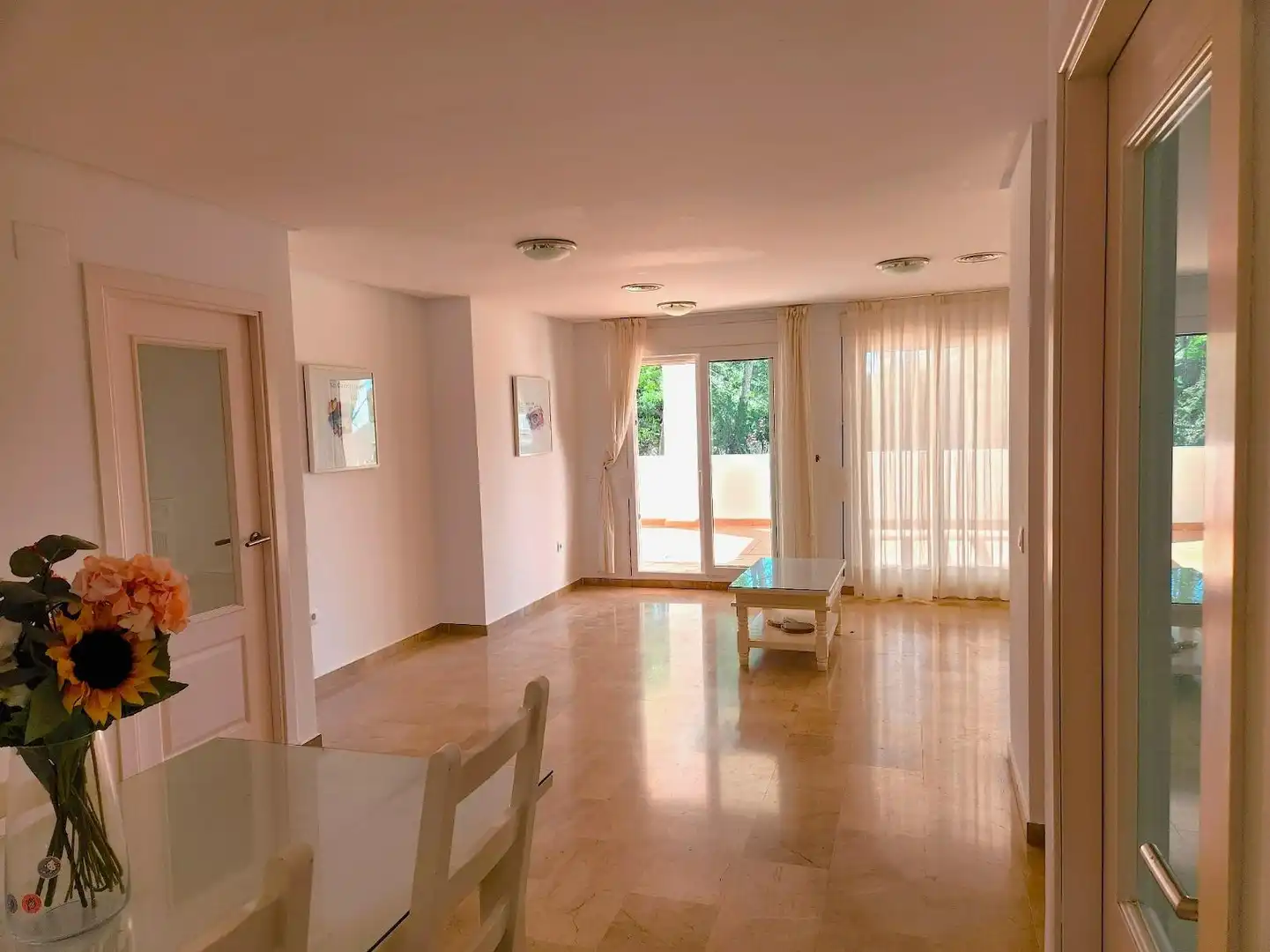 Exterior view of Flat for sale in Benalmádena  with Air Conditioner, Heating and Private garden