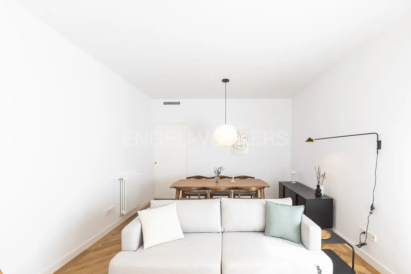 Wohnzimmer von Wohnung zum Verkauf in Madrid mit Klimaanlage, Heizung und Möbliert