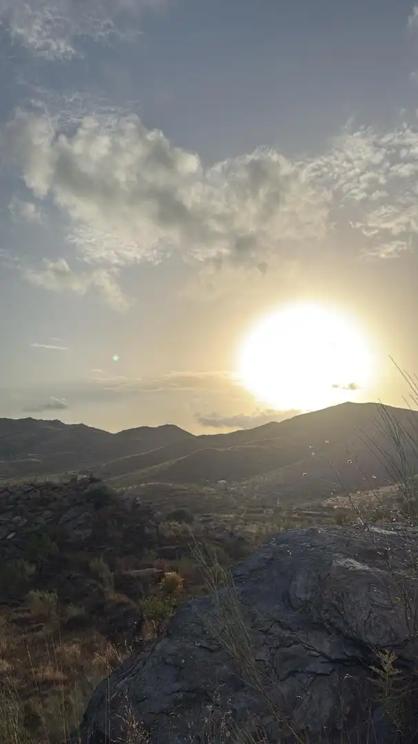 Vista exterior de Finca rústica en venda en Senés amb Jardí privat i Moblat