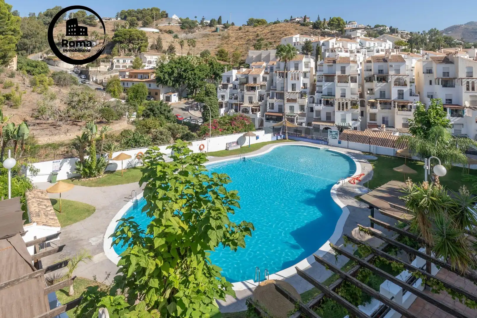 Exterior view of Houses for sale in Almuñécar  with Community pool