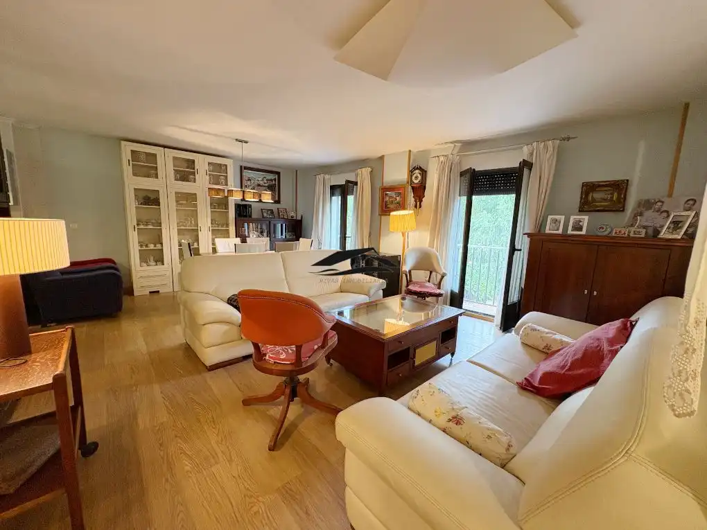 Sala de estar de Casa o chalet en venta en Santibáñez de la Sierra con Aire acondicionado, Calefacción y Terraza
