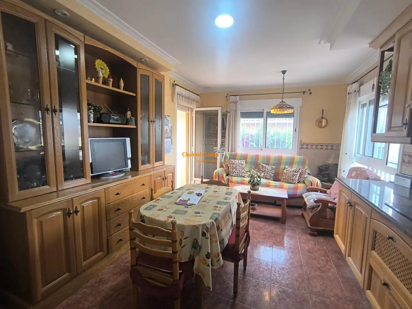 Sala de estar de Casa o chalet en venta en Elche / Elx con Aire acondicionado, Jardín privado y Balcón